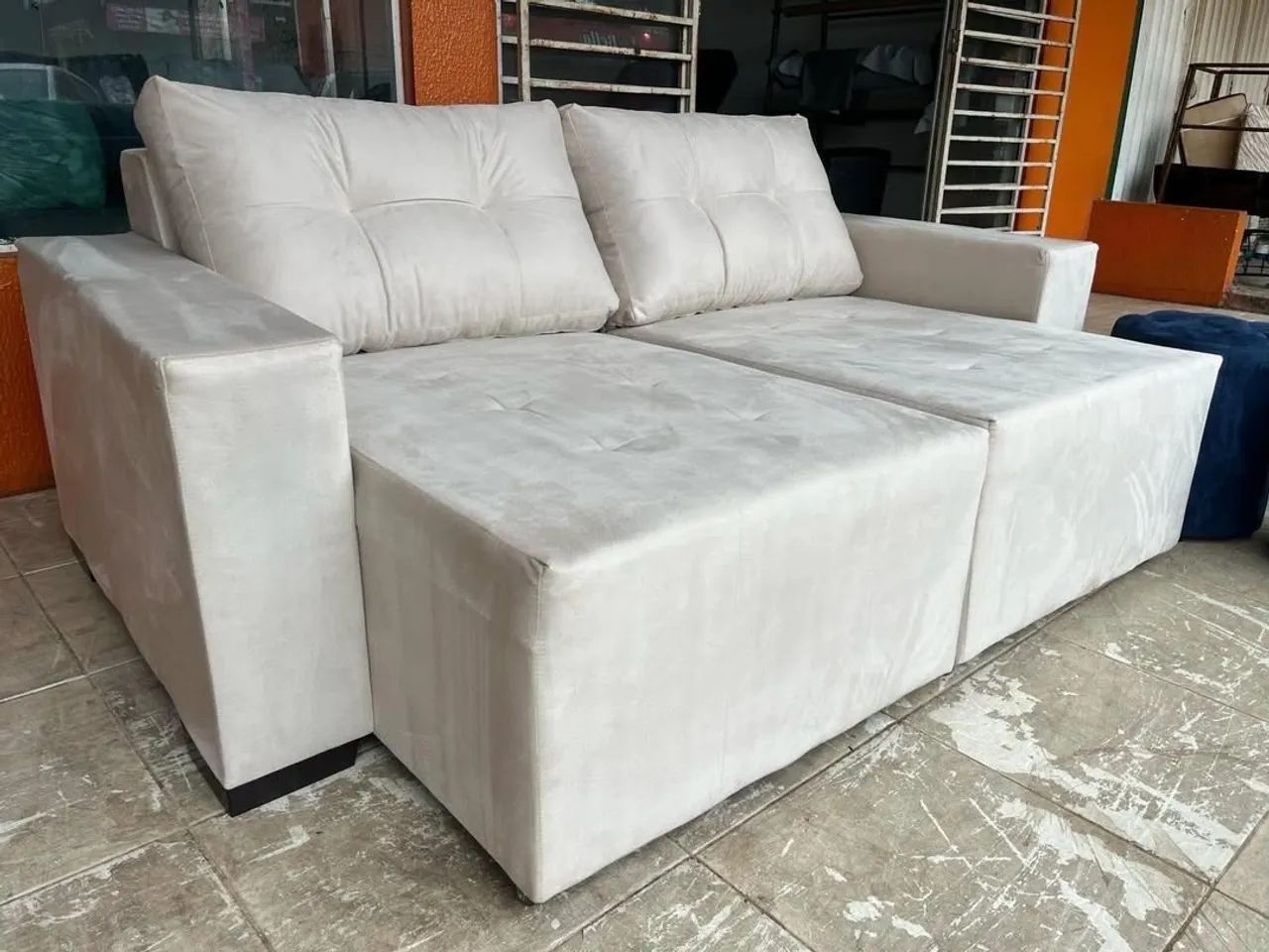 Oferta! Sofá retrátil modelo 2 Lugares 