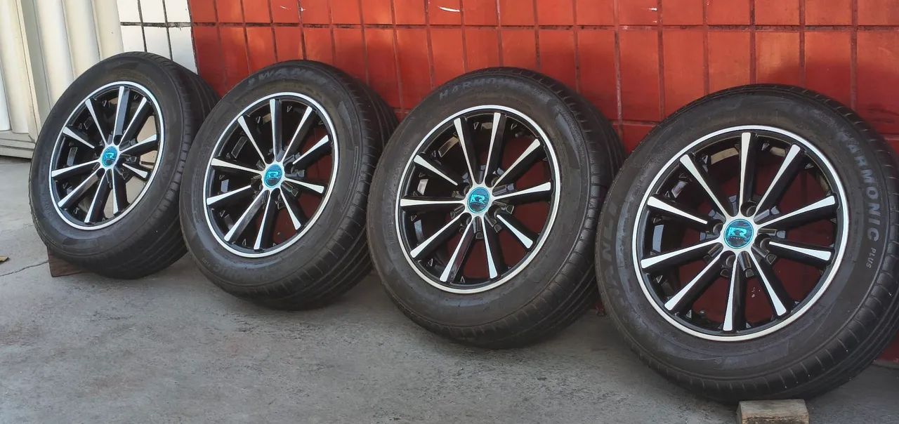 Rodas 15" com pneus  - Foto 3