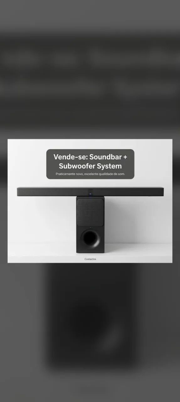Som soundbar + subwoofer System Sony - Foto 2