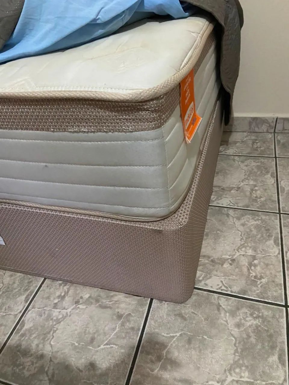 Cama Box Solteiro com Colchão - Venda por Mudança - Foto 2
