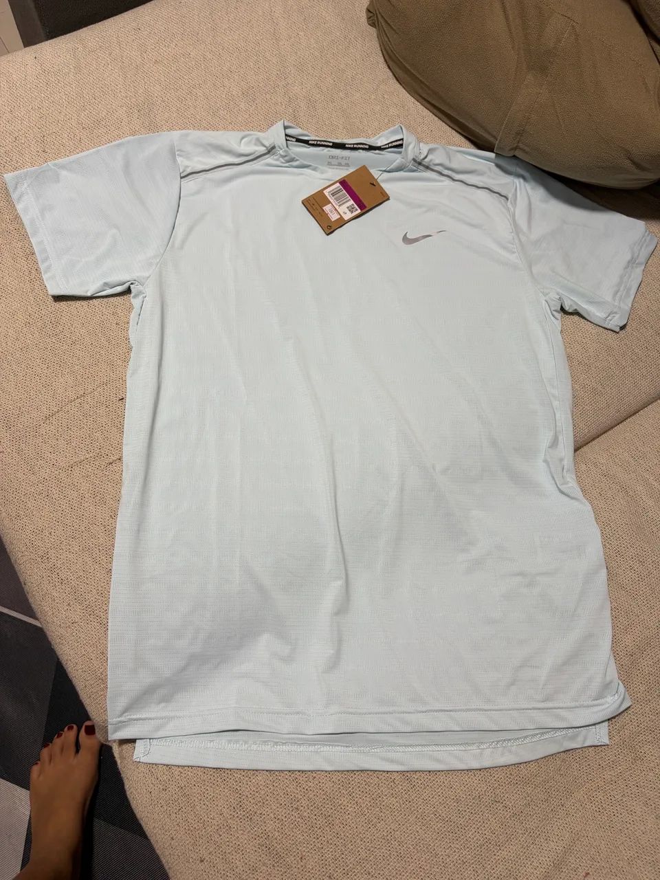 Camisa Nike Running Dri-FIT - Nova, com etiqueta ? - Foto 5