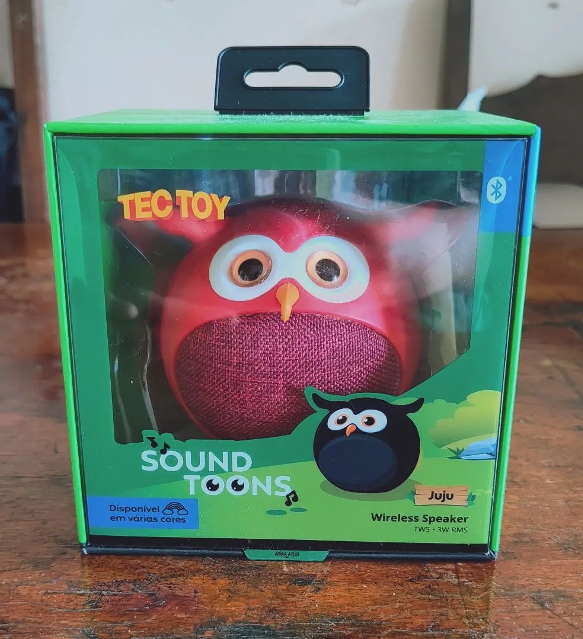 Caixa de som Bluetooth coruja 