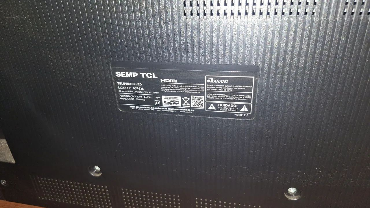 TV TCL 65 polegadas - Foto 3
