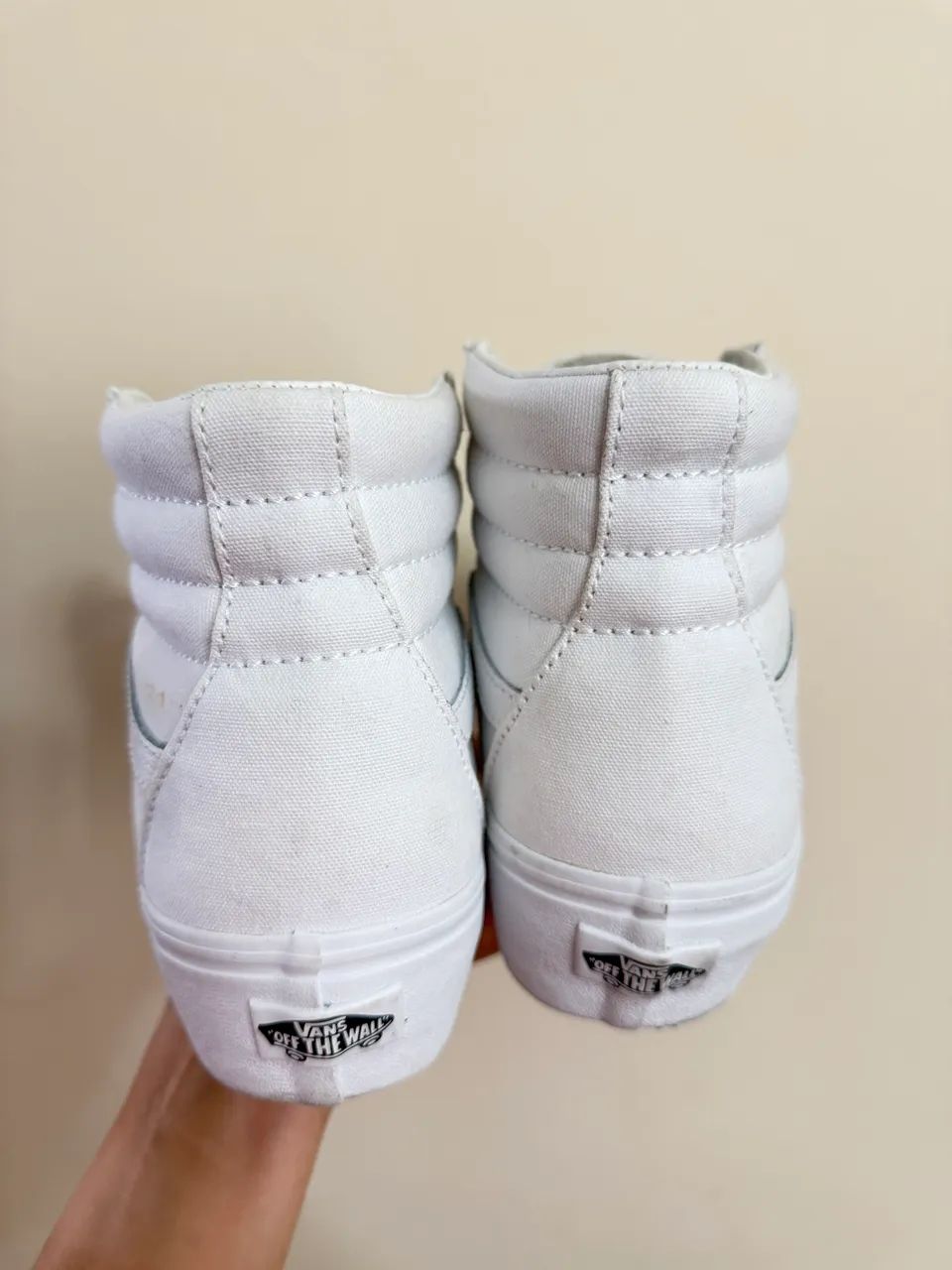 TÊNIS VANS SK8 HI PLATFORM 2.0 TRUE WHITE TRUE WHITE - Foto 3