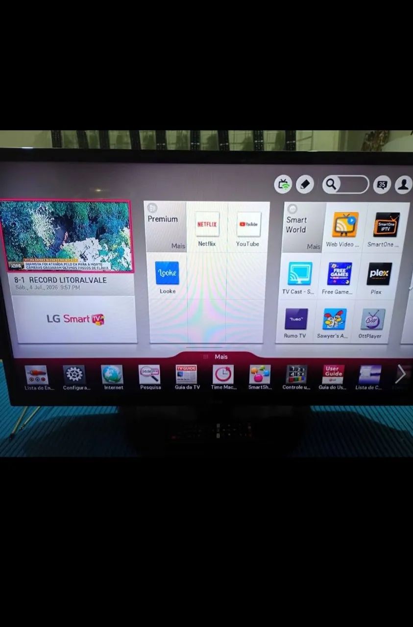 Vendo tv smart 32 polegadas LG  - Foto 3