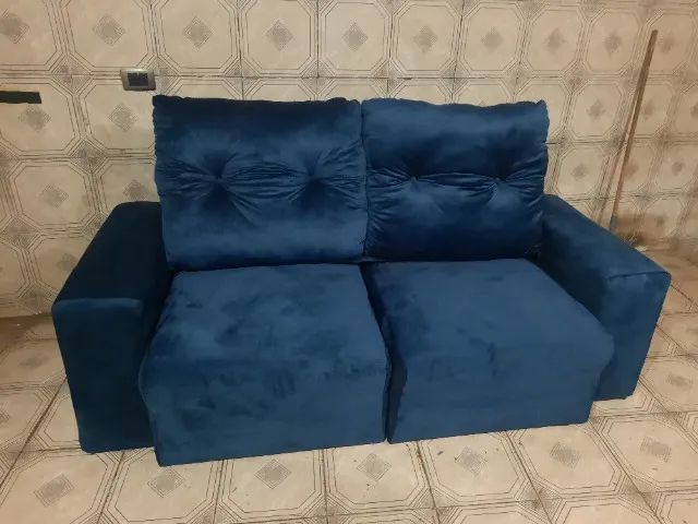 SOFA Retrátil 02 Lugares Reformado valor 700,00 - Foto 5