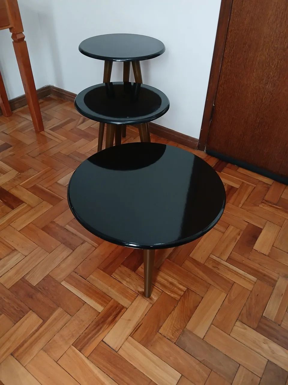 Vendo mesinhas p Sala de Estar. Baixou o preço! Aproveite! - Foto 2