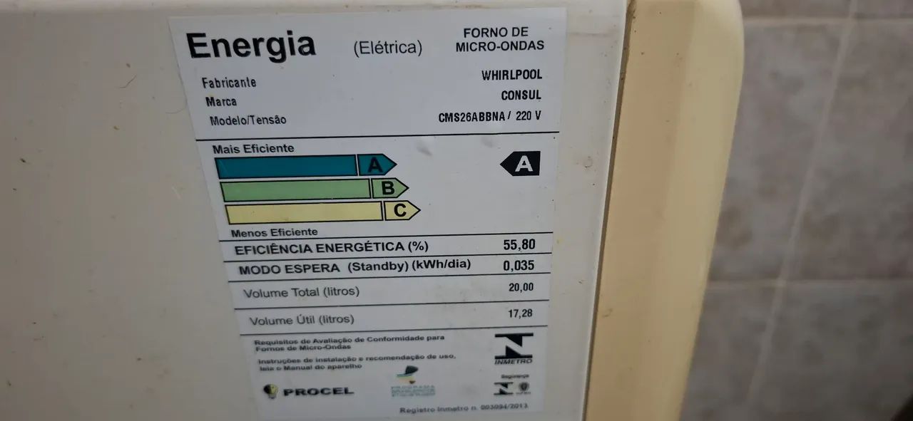 VENDO MICRO-ONDAS CONSUL FACILITE 20L - 220V - Foto 3