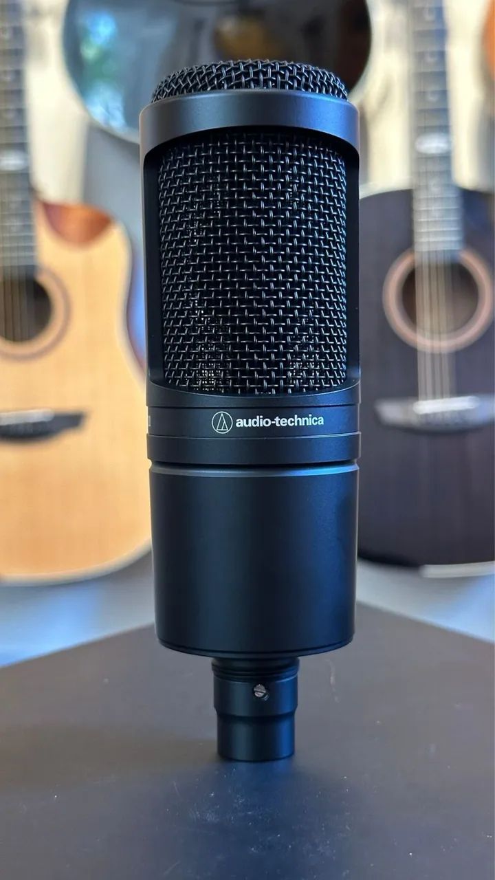 Microfone Condensador Áudio Technica - AT2020