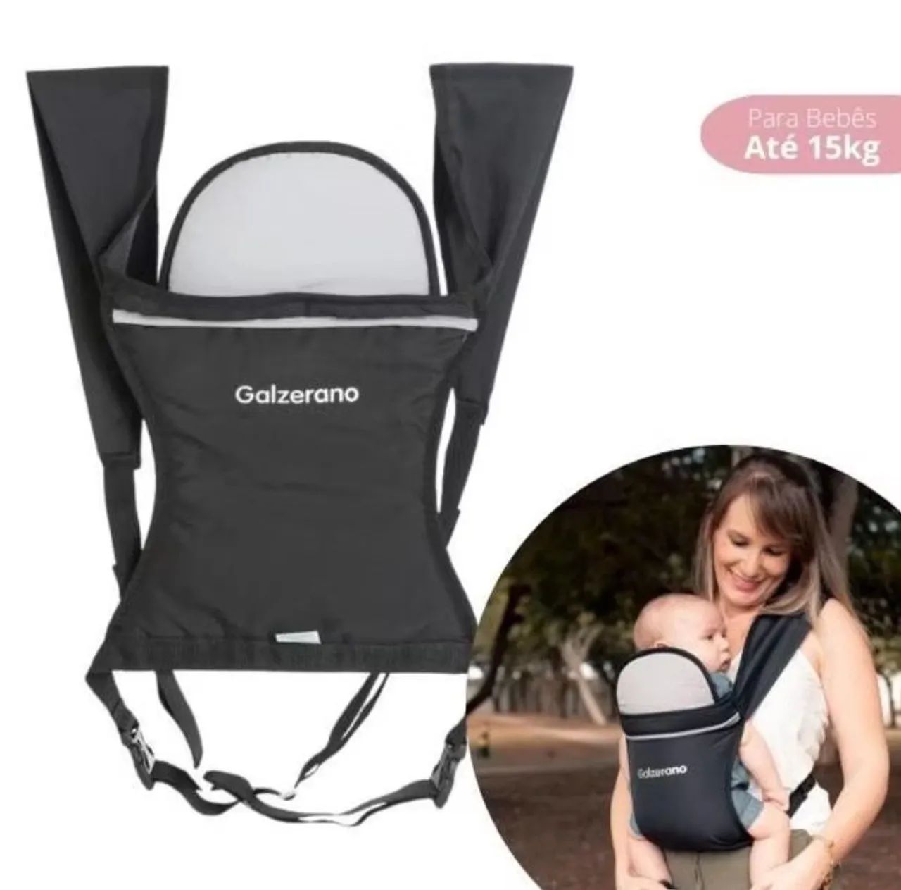 Canguru para bebê,  prático ll