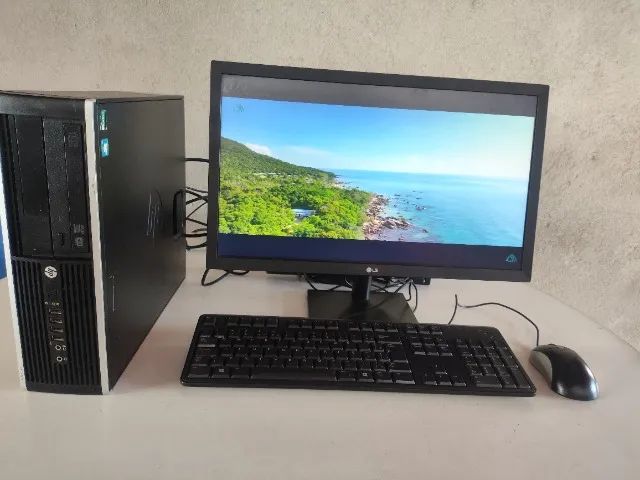 Computador Completo HP ( A8 ) Com wi fi - Foto 2