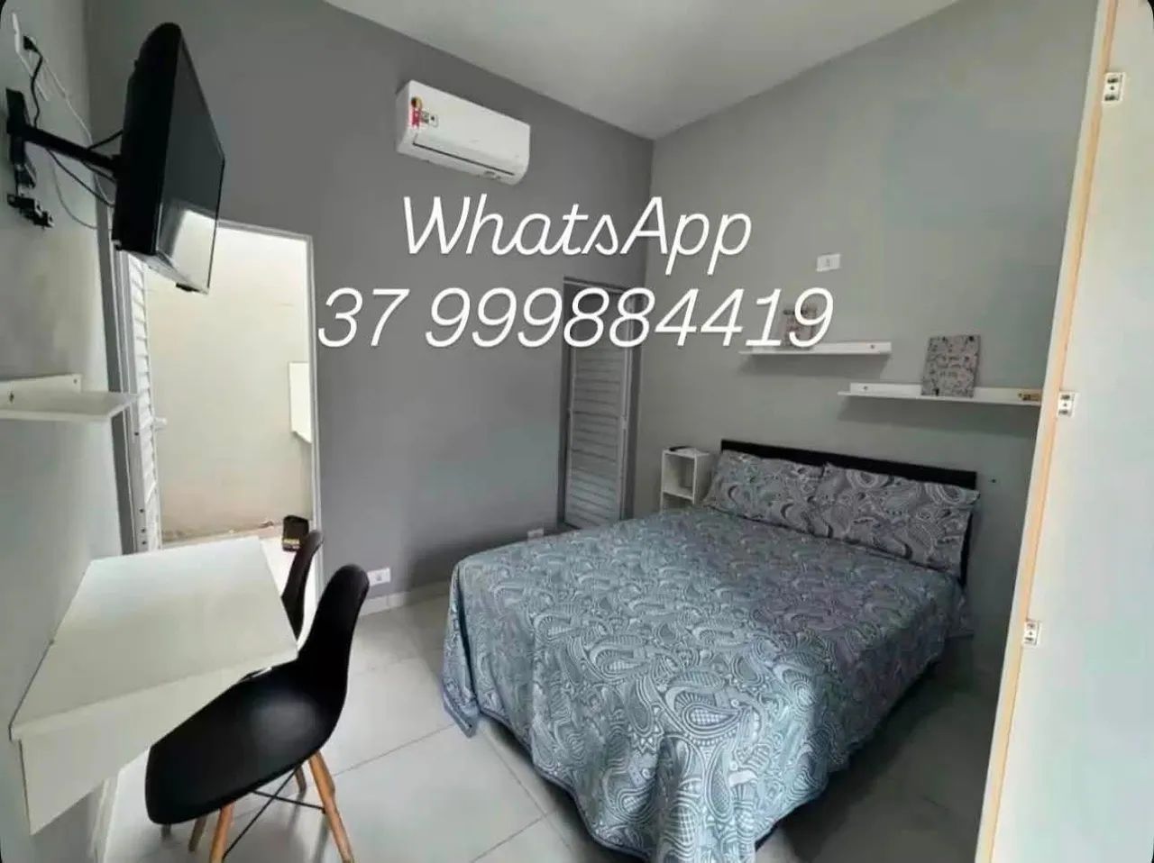 MINI APARTAMENTO MOBILIADO AR E GARAGEM - Foto 4