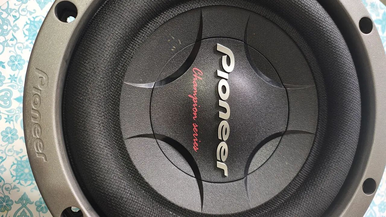 Subwoofer pioneer raro 10 polegadas  - Foto 2