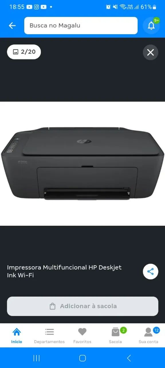 Impressora HP semi nova
