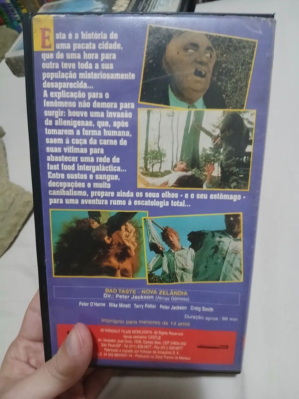 Vhs trash nausea total peter jackson terror - Foto 3