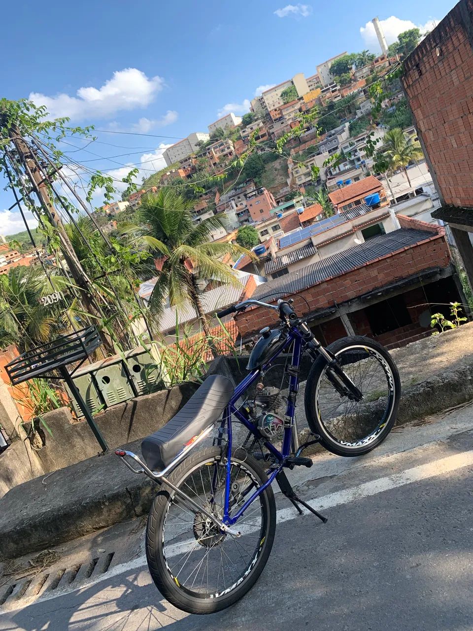 Bicicleta motorizada 80cc - Foto 4