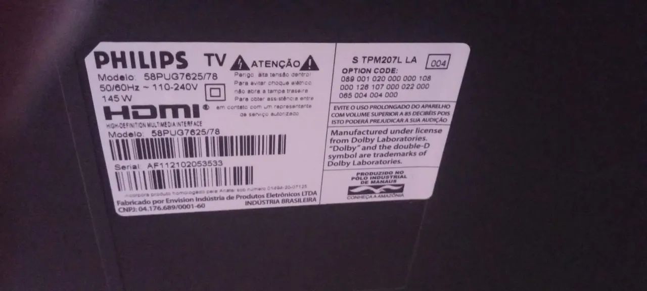 Uma TV de 58 polegadas smart - Foto 4