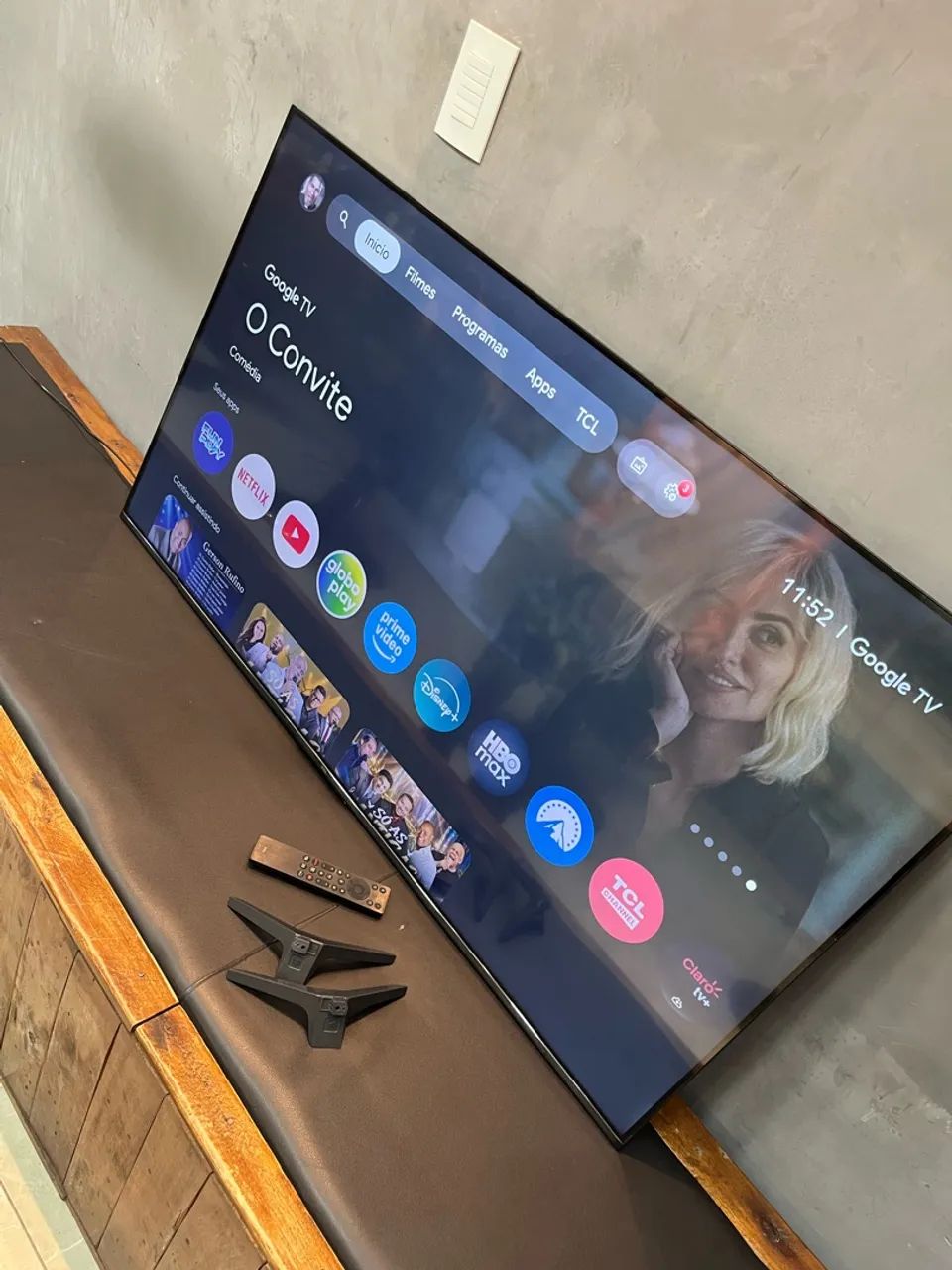 Tv TCL 55 polegadas PRA VENDER LOGO  - Foto 3