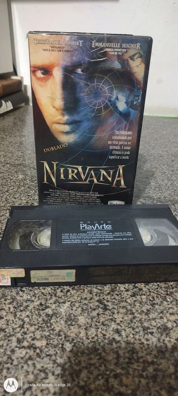 Fita vhs Nirvana dublado 