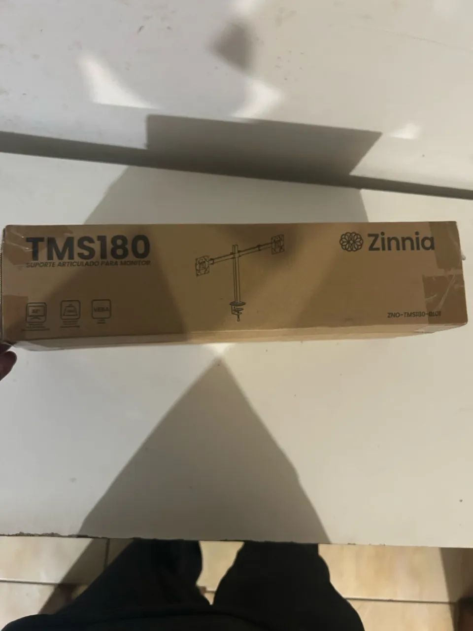 Suporte Zinnia TMS180 para 2 Monitores - Novo Lacrado com NF