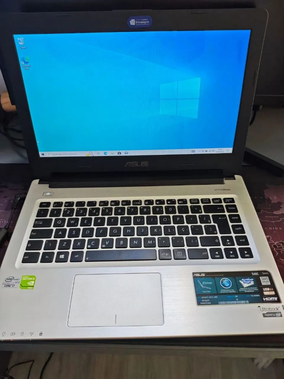 Notebook ASUS S46CB Ultrabook - Intel Core i7 - GeForce GT 740M