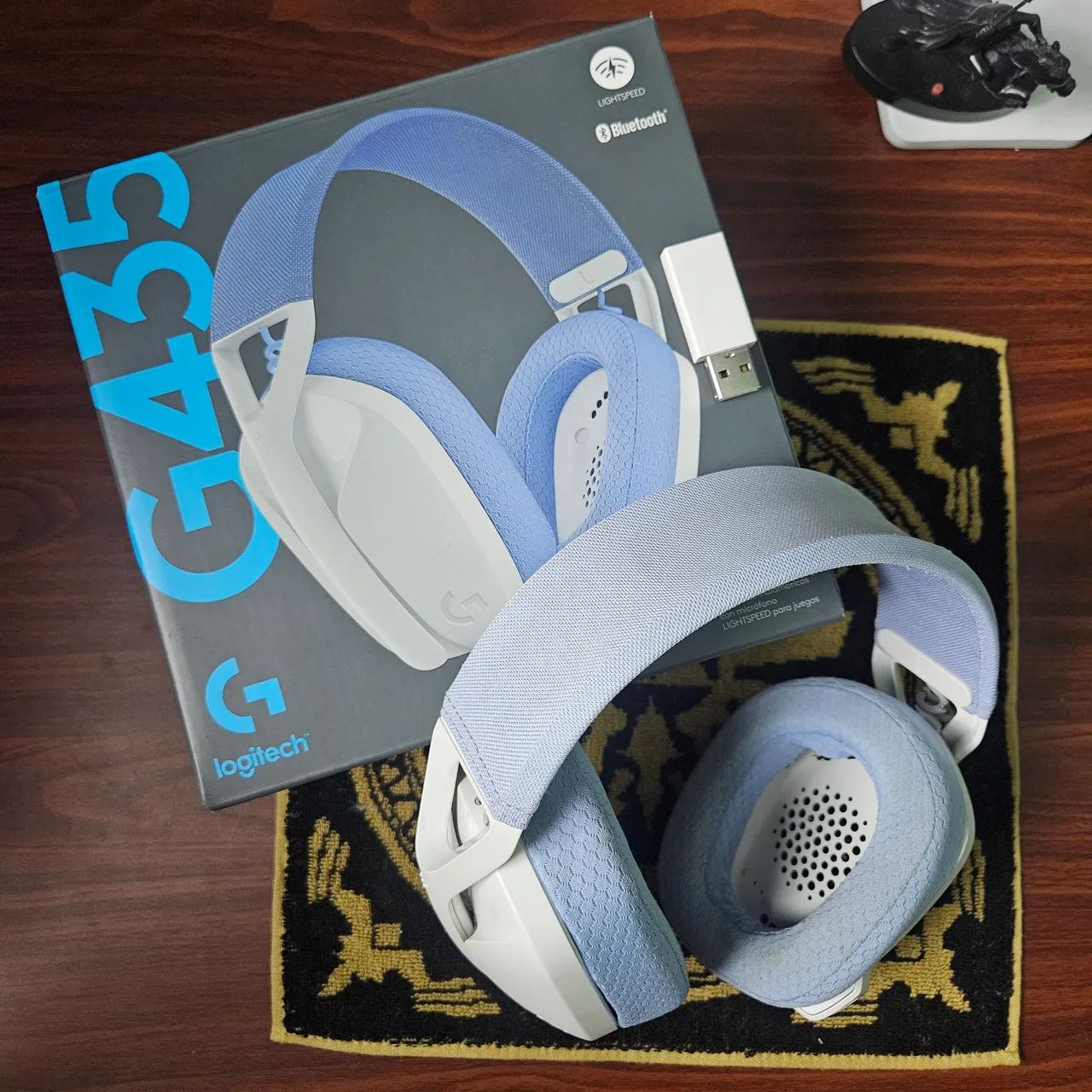 Headset Logitech G435 LIGHTSPEED - Wireless + Bluetooth - Foto 2