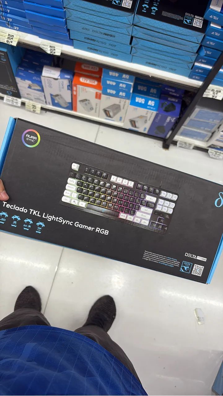 Teclado Gamer RGB - Entrega Rápida 
