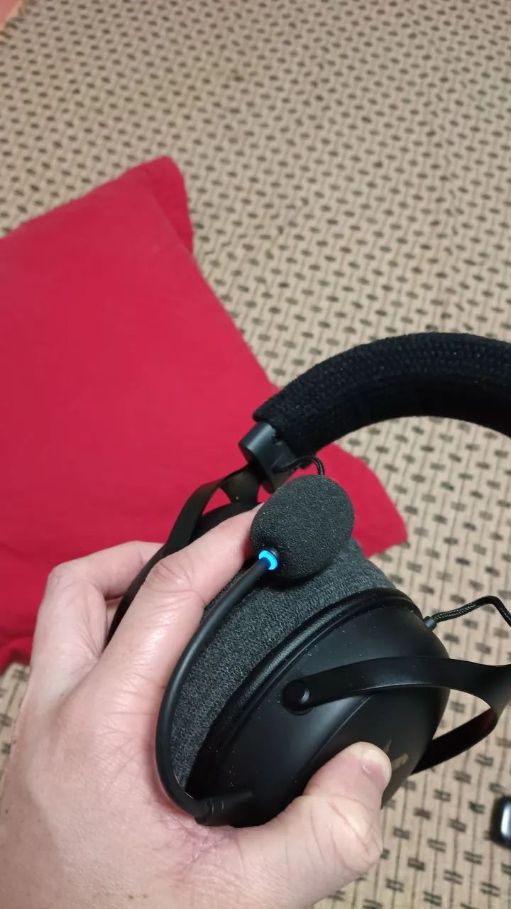 Headphone Mchose V9 Pro Par De Tecido - bem conservado - Foto 3