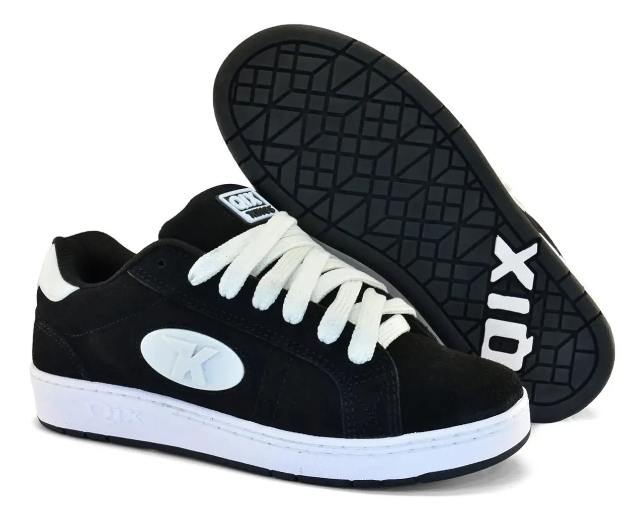 Tênis QIX x Kings Combat Suede Heart Pack Branco Nº 42 - Semi Novo (Estado Impecável)
