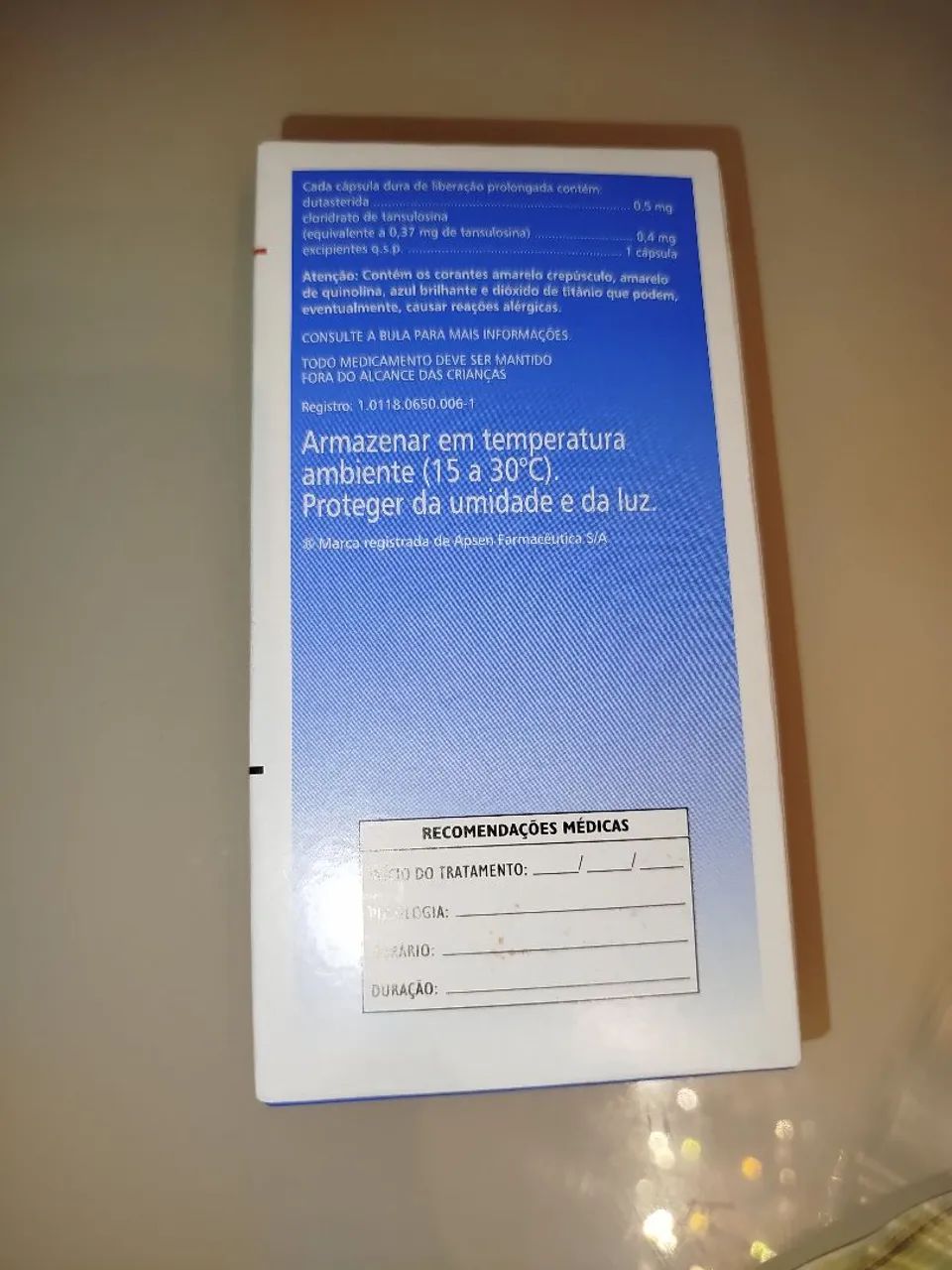 Tanduo Dutasterida 0,5mg + tansulosina 0,4mg - Foto 2