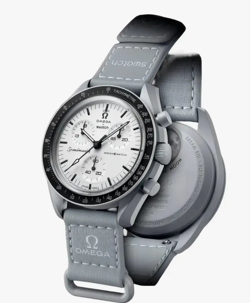Relógio Omega X Swatch Moonswatch 1965, 42mm - Acessórios