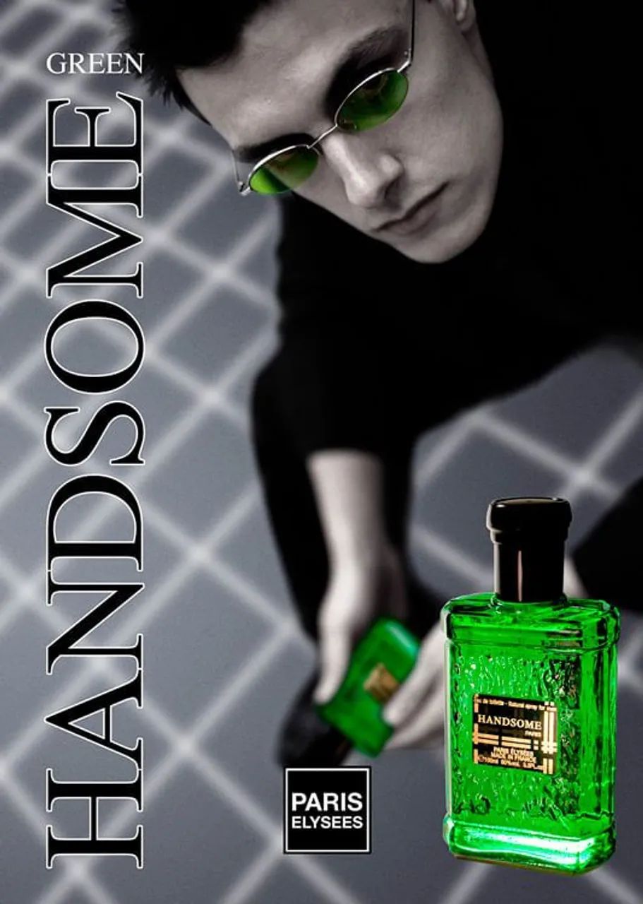 Perfume Handsome Green Paris Elysées - Foto 2
