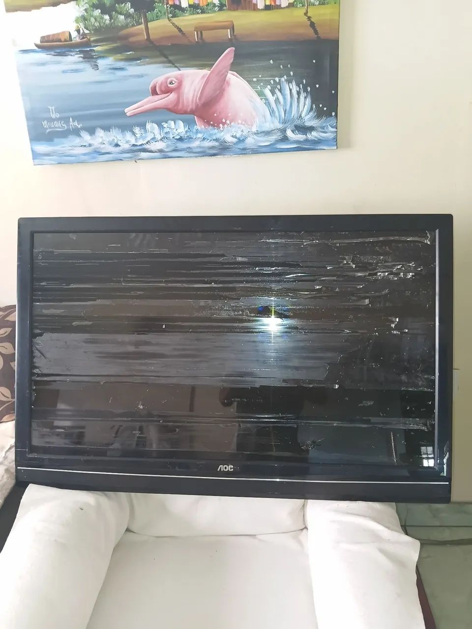 Tvs só ligando não aparece a imagem  - Foto 5