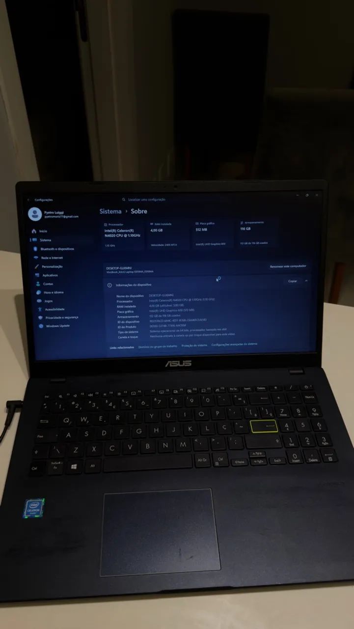 Notebook ASUS - Foto 3