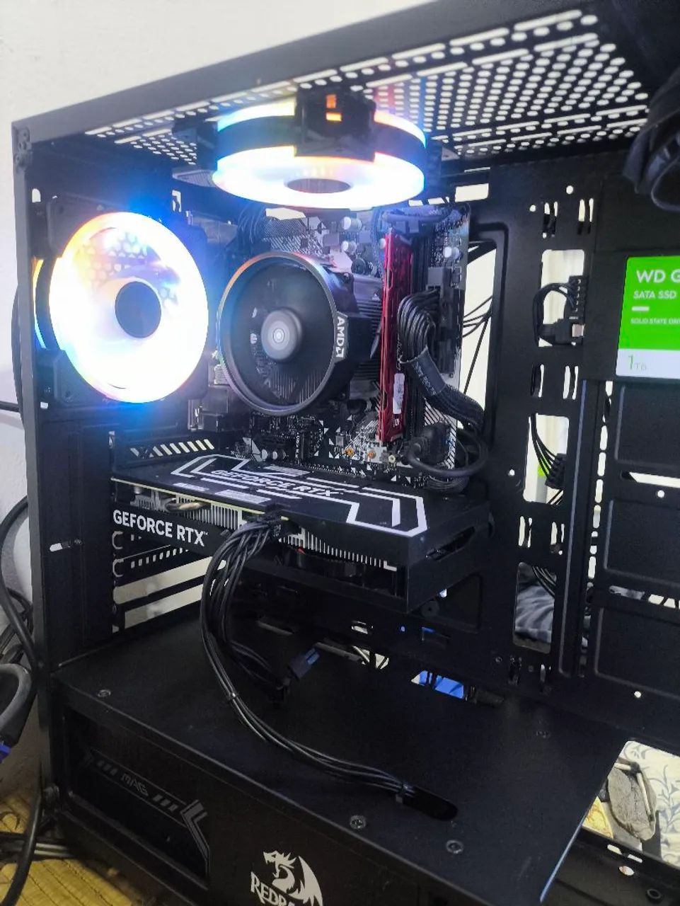 Pc Gamer Ryzen 5 + RTX 4060 em 12x !!! - Foto 5