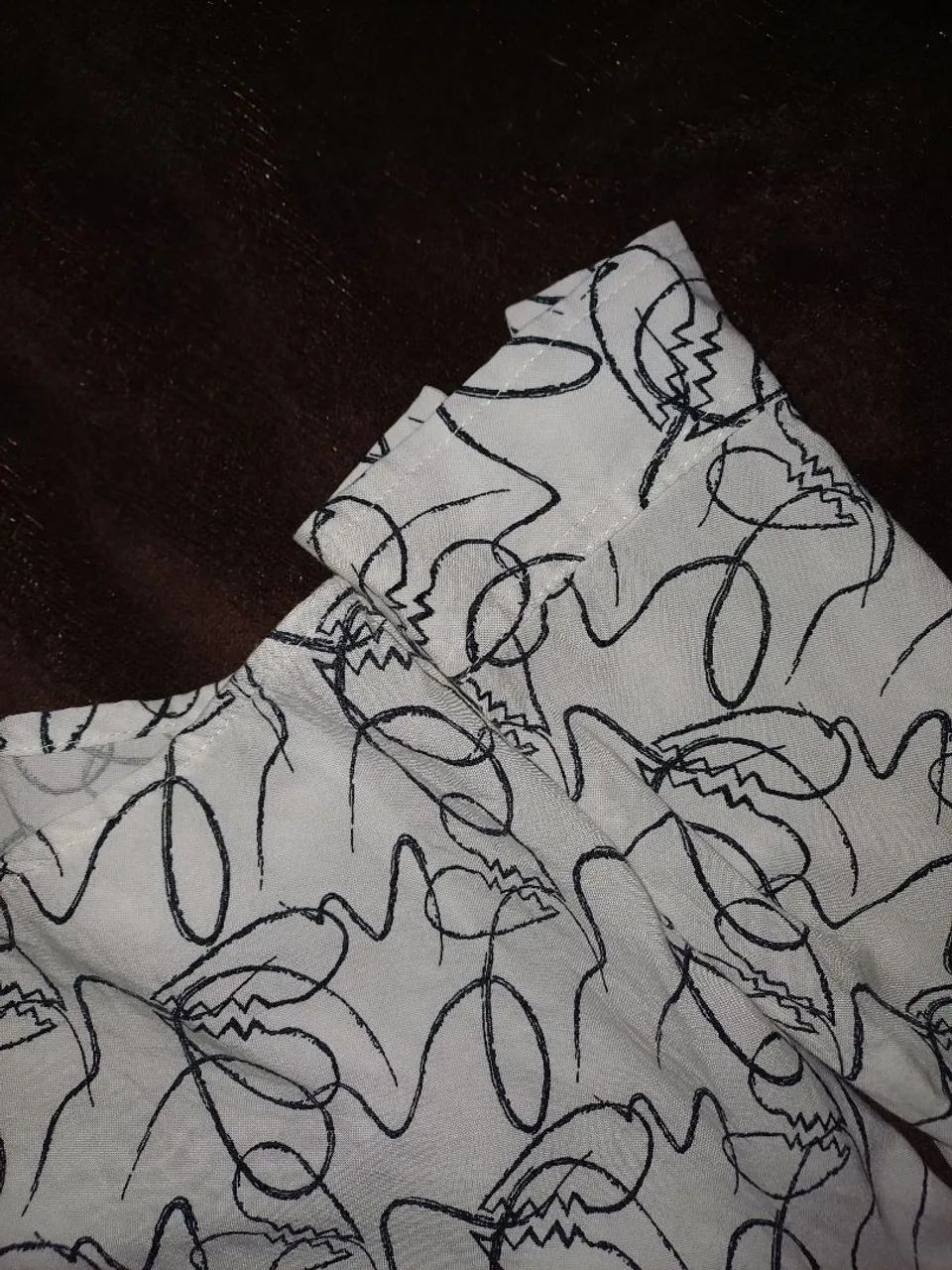 Camisa Pool preto e branco tamanho 36 - Foto 2