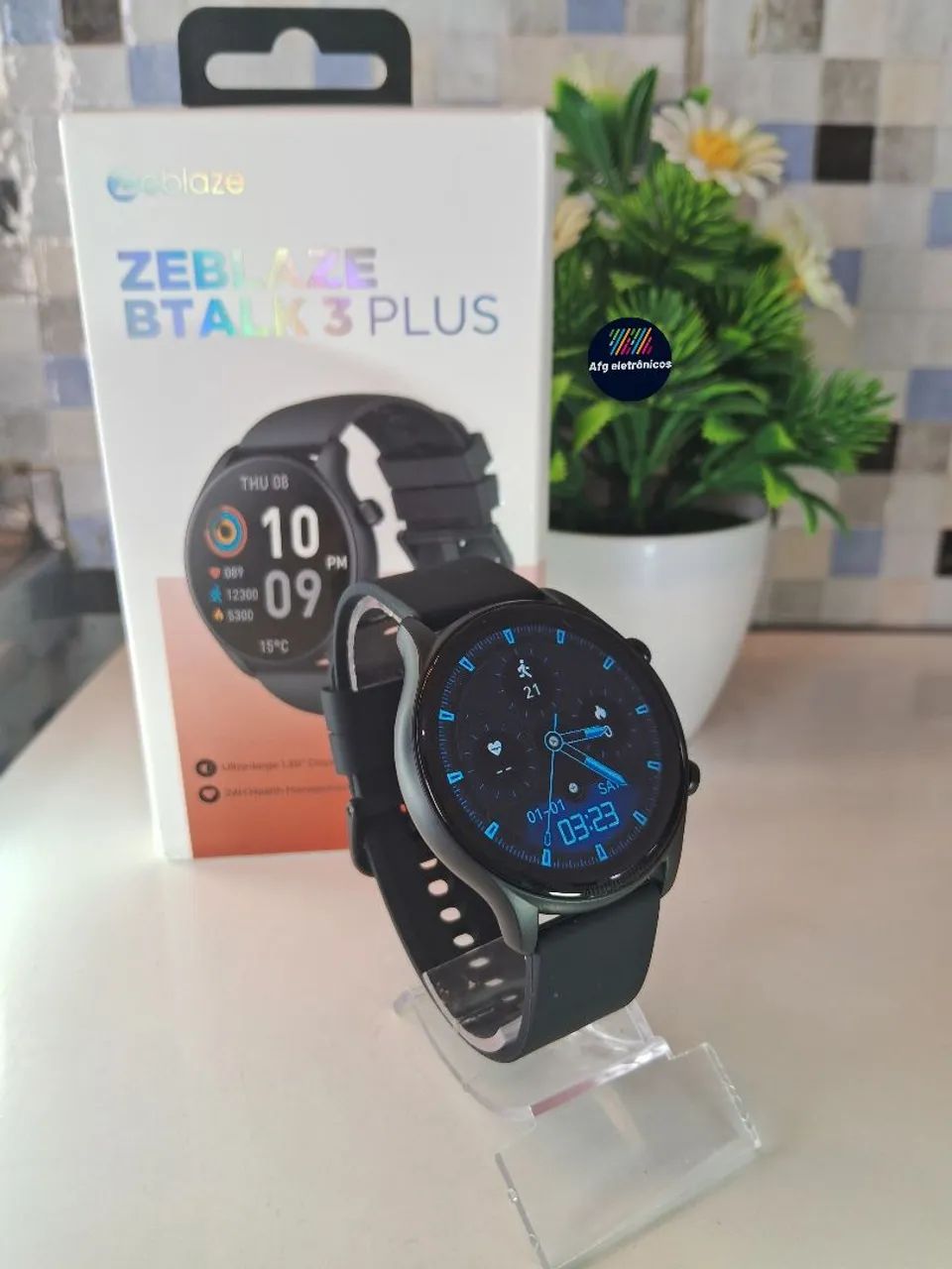 Smartwatch ZEBLAZE btalk 3 plus. - Foto 4