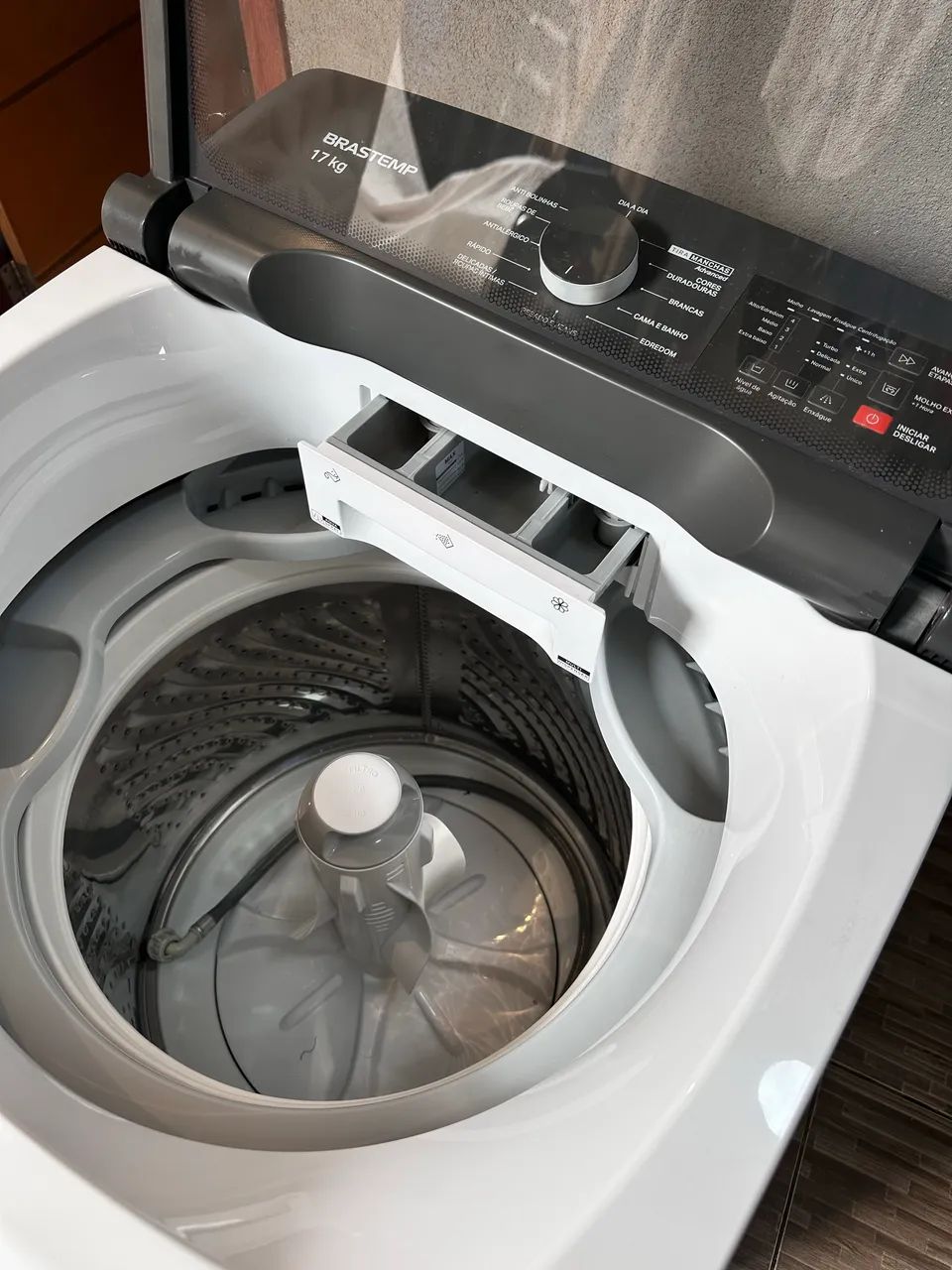 Máquina nova Brastemp 17kg