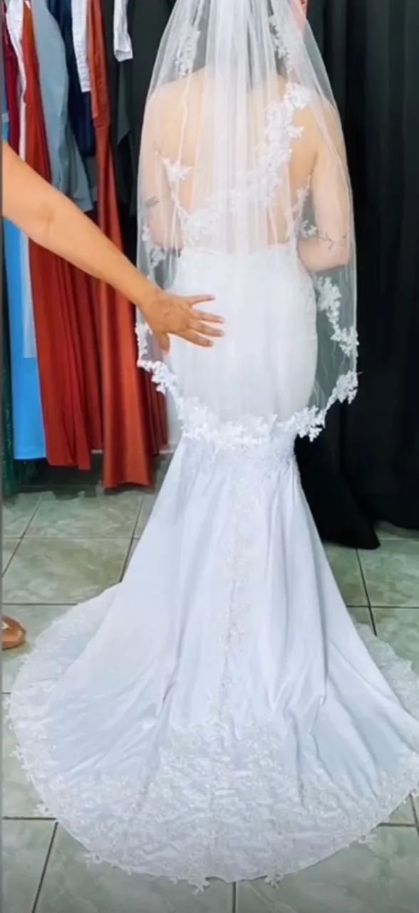 Vestido de Noiva Belíssimo  - Foto 2