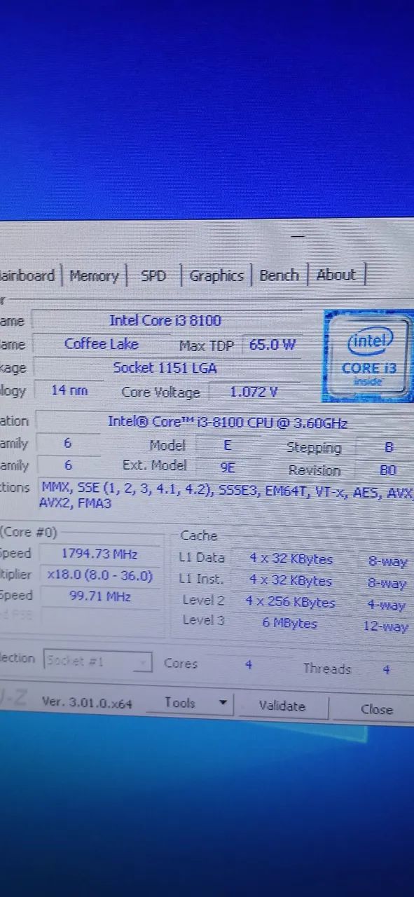 Processador intel.i3 8100 - Foto 2