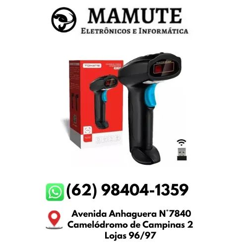 Leitor De Código De Barras Sem Fio 2D Qrcode Usb Bidirecional 