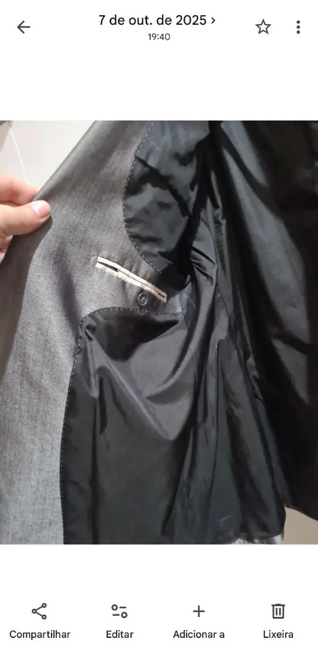 Blazer prateado luxo. - Foto 2