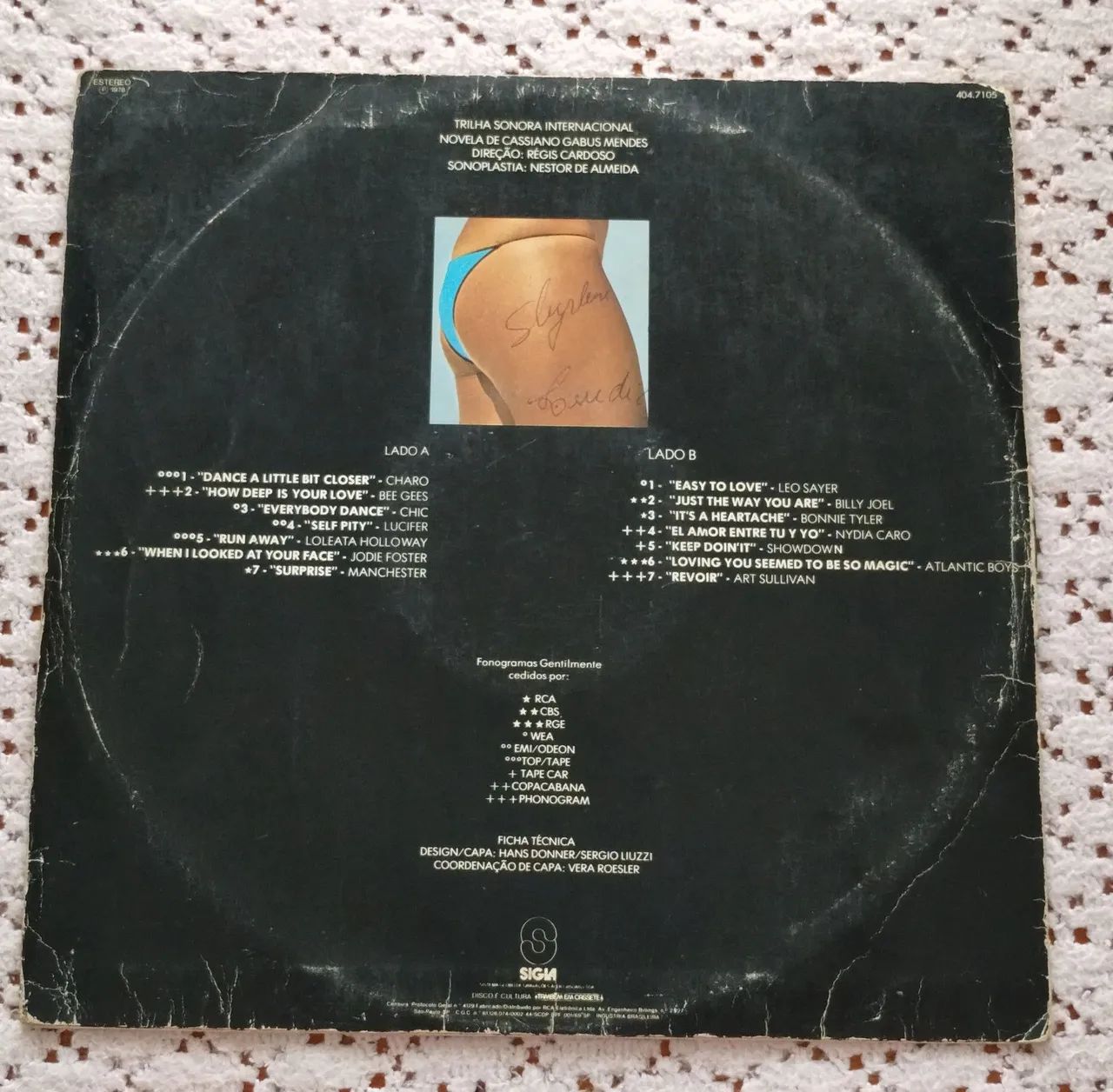 Disco de vinil-Novela te contei? internacional<br> - Foto 2