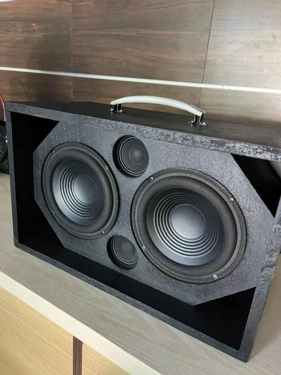 Caixa de Som Amplificada 600wRMS Bluetooth, Pen Drive, Aux - Foto 3