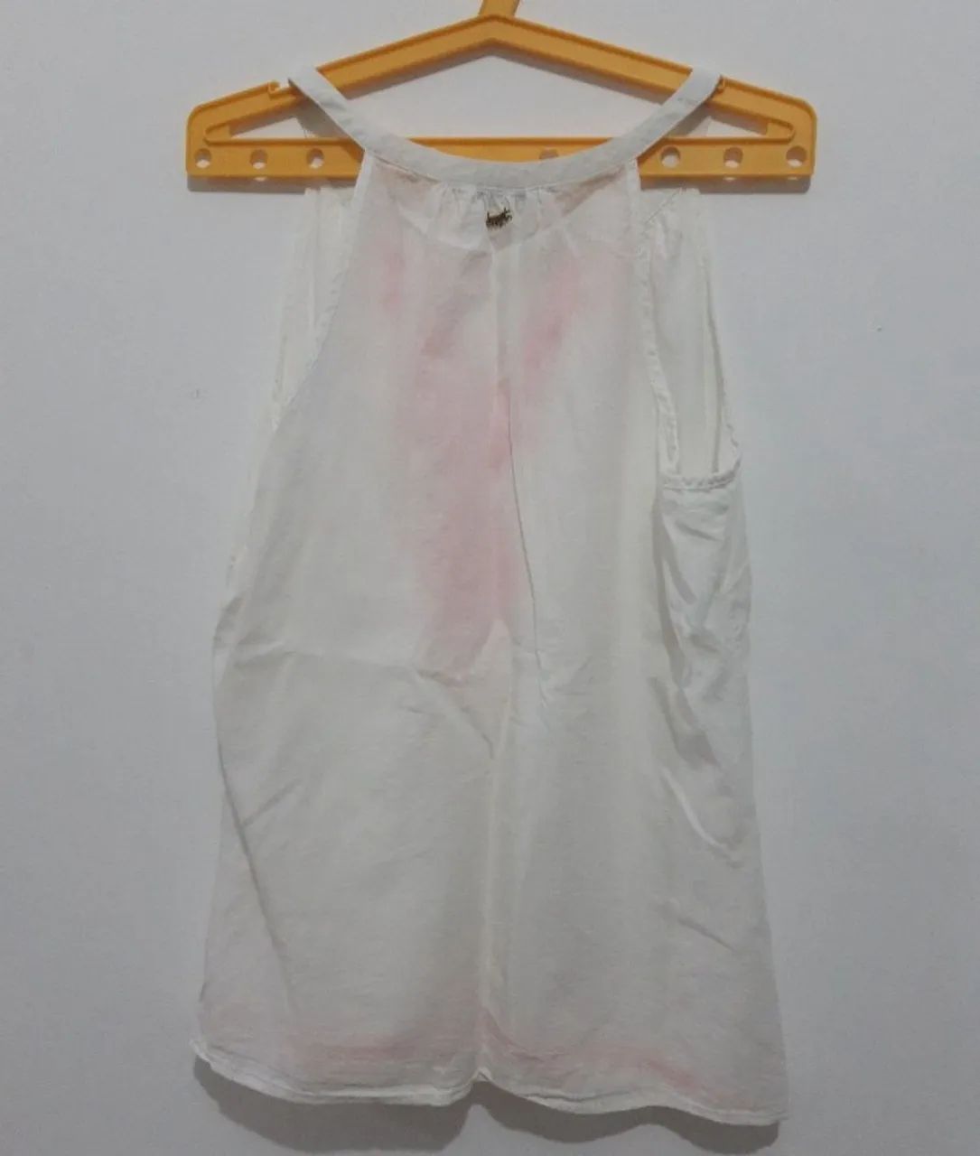 blusa em algodão e bordado dript tam.40 - Foto 5