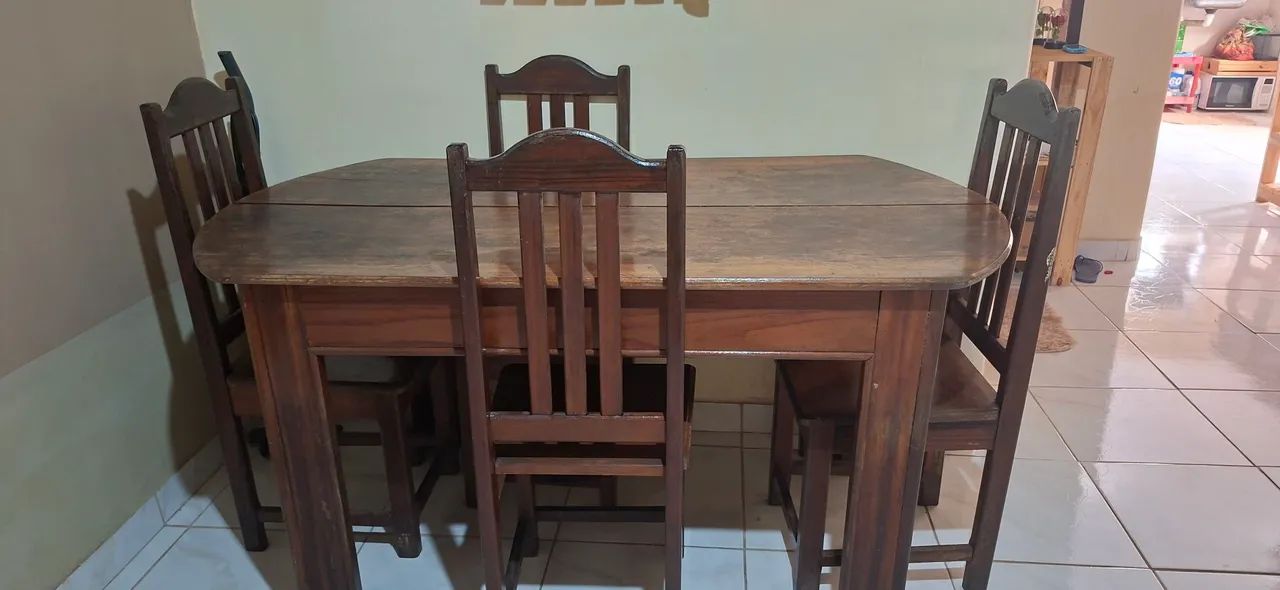 Mesa Madeira - Foto 2