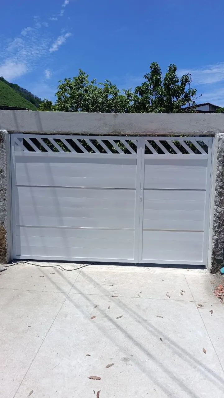 Portão de alumínio garagem a partir de: