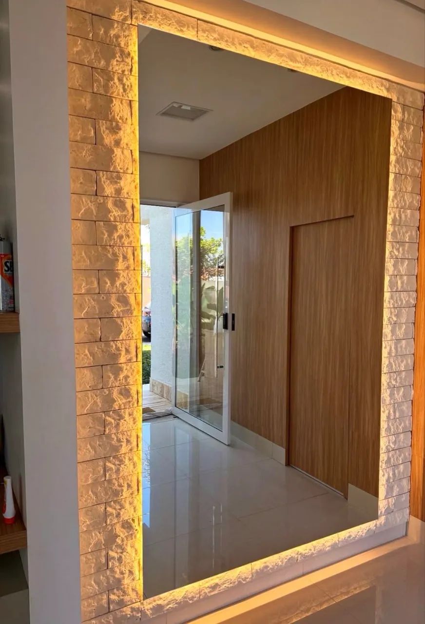 Espelhos lapidado e bisotê 