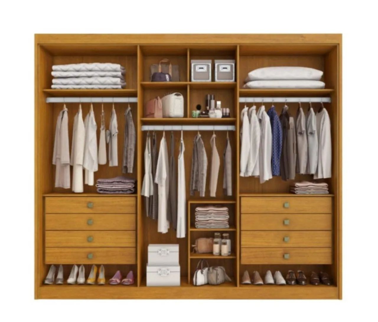 Guarda Roupa Suíça em MDF! Pronta Entrega! - Foto 2