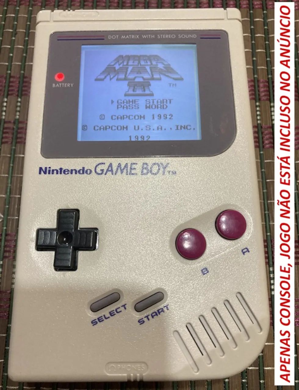 Gameboy Clássico DMG com tela IPS - Com Fonte